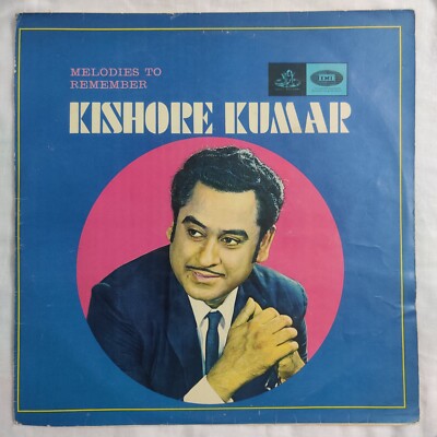 Kishore Kumar Melodies to Remember LP Vinyl Record Bollywood Hindi