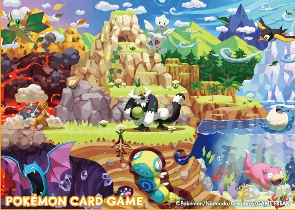 Pokémon Teeziro Connecting Picture Puzzle Art Cards (9) Slopoke