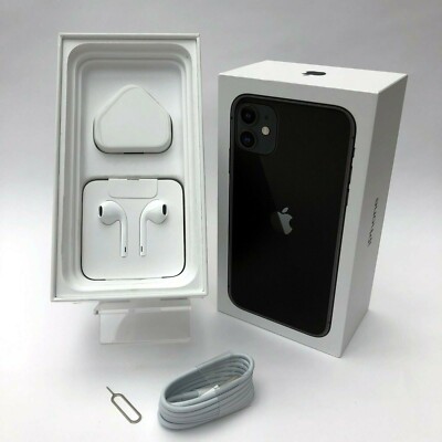 Original iPhone 11 box with or without All new Accessories 64GB