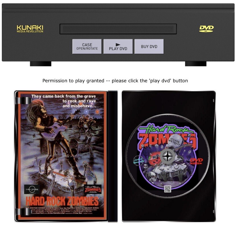 Hard Rock Zombies (reissued) DVD +FREE Streaming & Bonus features