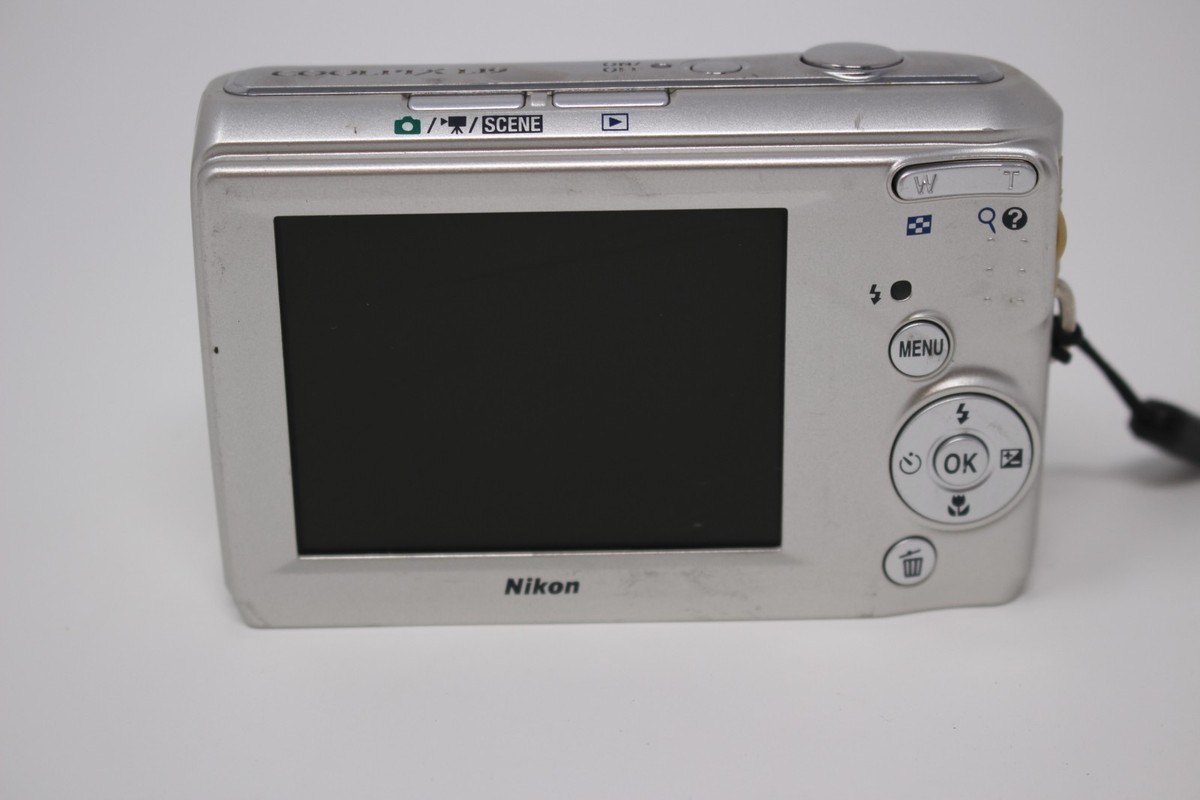 Nikon COOLPIX L19 8.0MP Digital Camera - Silver for sale online | eBay