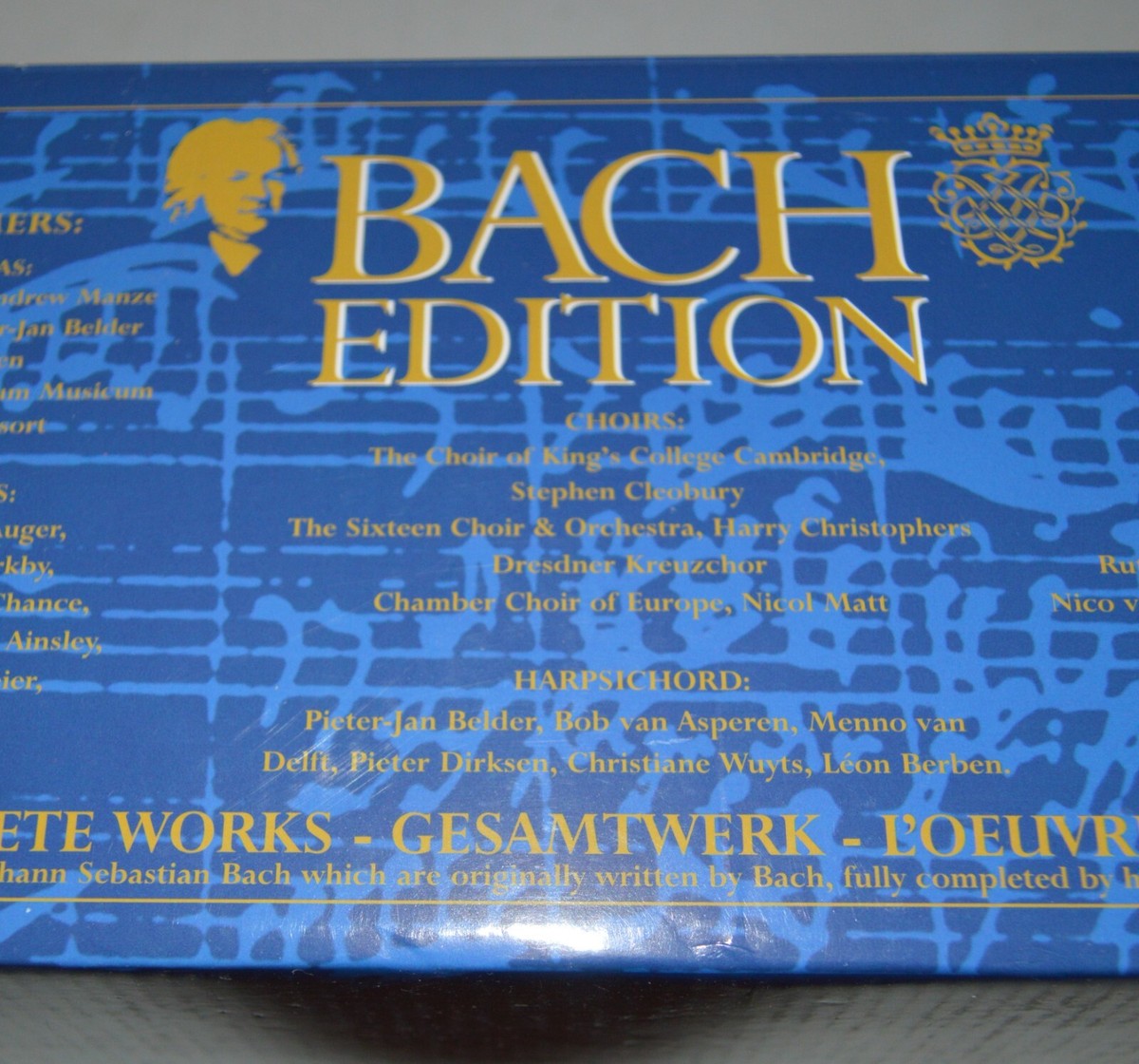 Bach Edition: Complete Works (CD, Nov-2006, 155 Discs, Brilliant