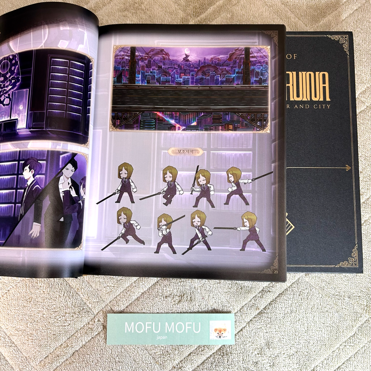 Library Of Ruina Art Book Korean version Used Project Moon set