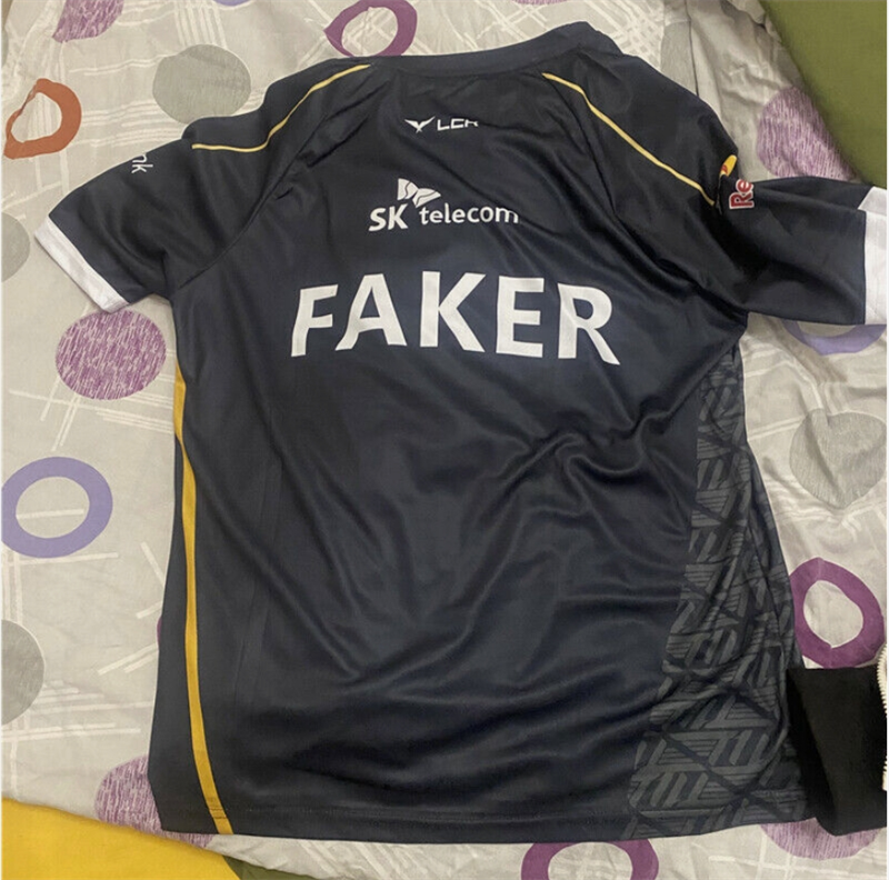 League of Legends LOL 2023 LCK S13 T1 Team Jersey Uniform Faker