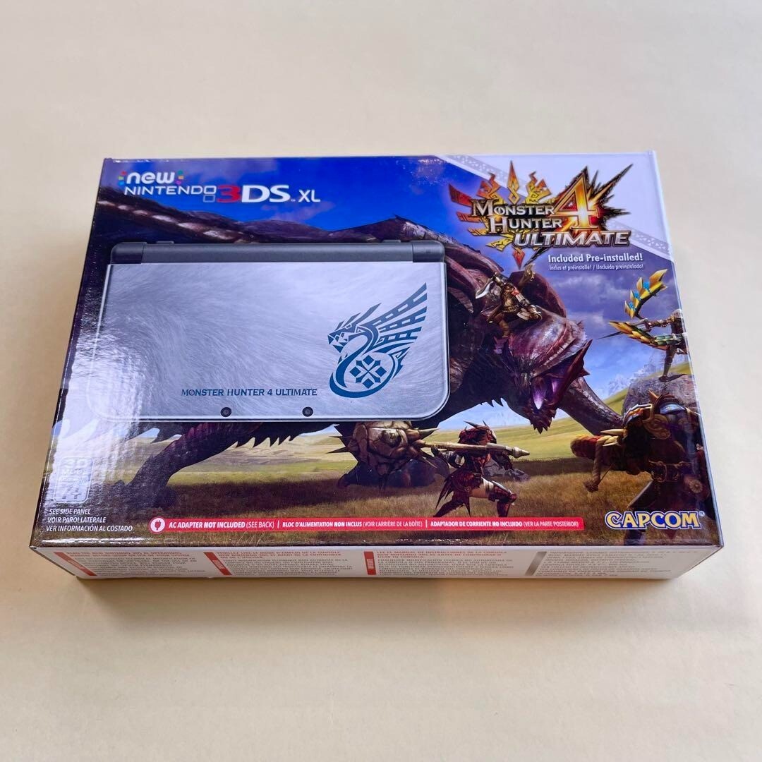 New Nintendo 3DS XL Monster Hunter 4 Ultimate Edition Console US