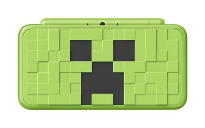 New Nintendo 2DS XL LL Minecraft Creeper Edition Console Japanese