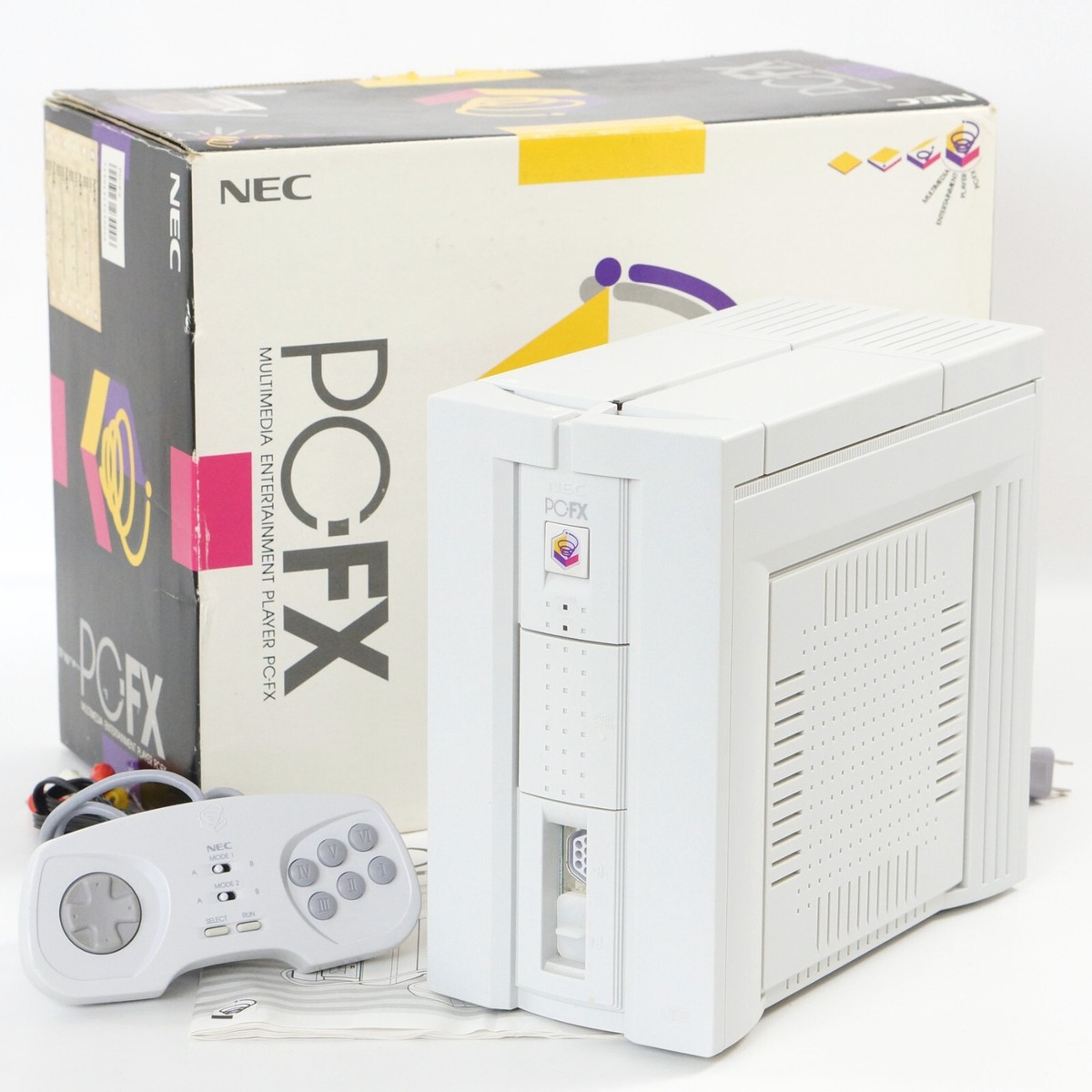 PC-FX Console Boxed NEC Tested System JAPAN 5Y03893YE