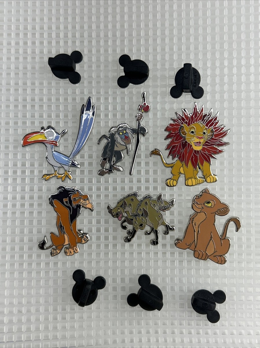 DISNEY WDW 2014 LION KING BOOSTER SET SIMBA RAFIKI ZAZU 6 PIN SET