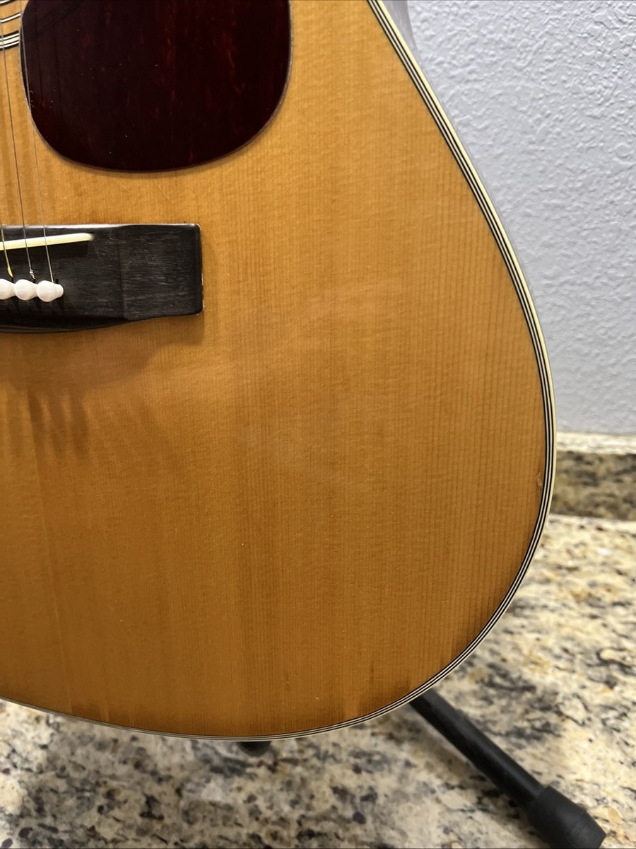 ⭐️Yamaha FG-580 Acoustic Guitar Side Jacaranda Green Label Japan