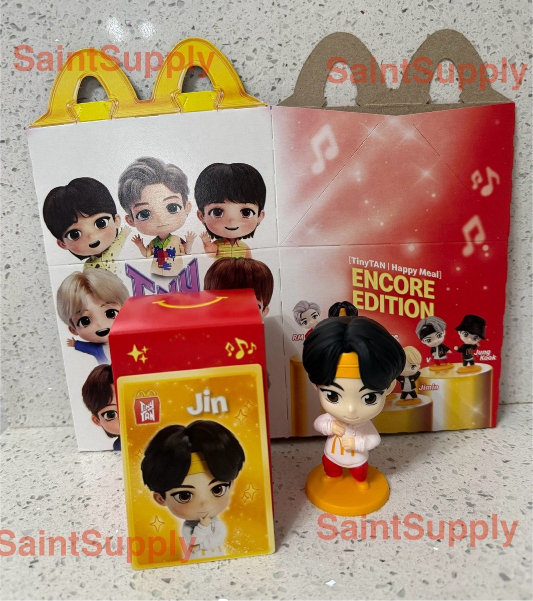 McDonald's Tinytan x BTS 2025 Happy Meal Toy Jin #9 Encore Limited