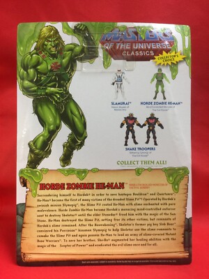 HORDE ZOMBIE Slime Pit HE-MAN MOTU Classics Figure SUPER7 New
