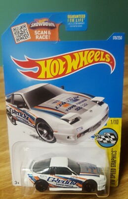 Hot Wheels '96 Nissan 180SX Type X 1:64 Scale White 