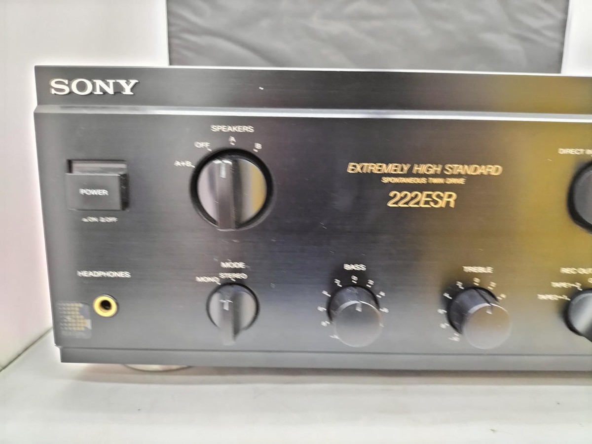その他 SONY TA-F222ESR Sony TA-F222ESR Integrated Amplifier Good