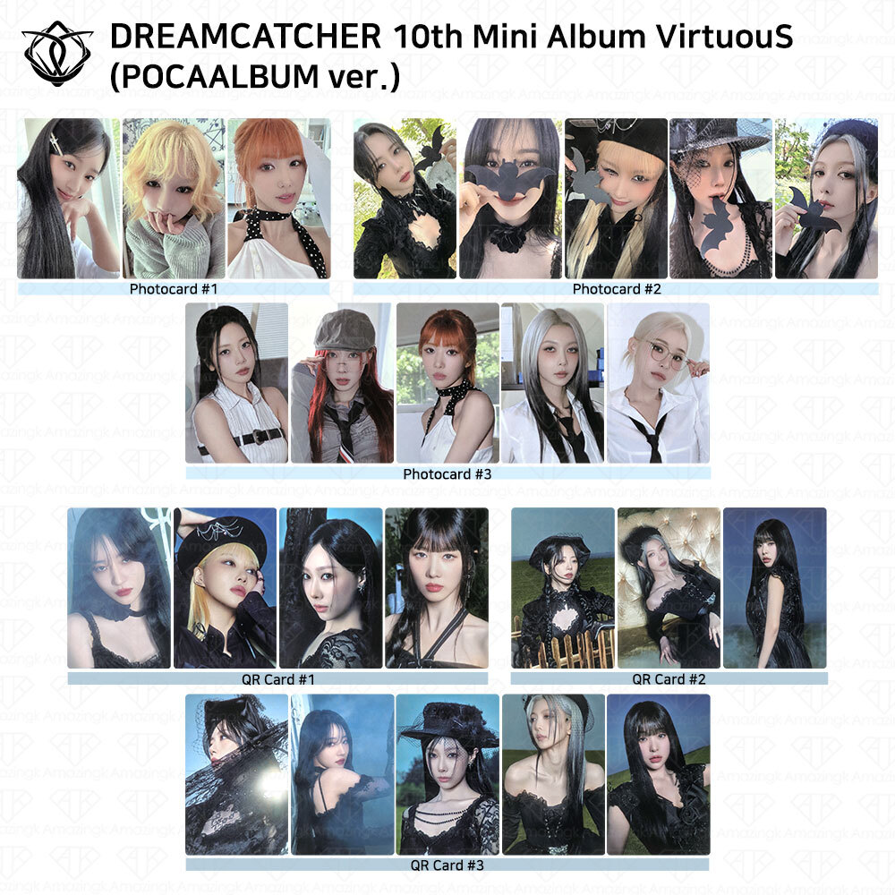 DREAMCATCHER 10th Mini Album VirtuouS Pocaalbum Ver Official