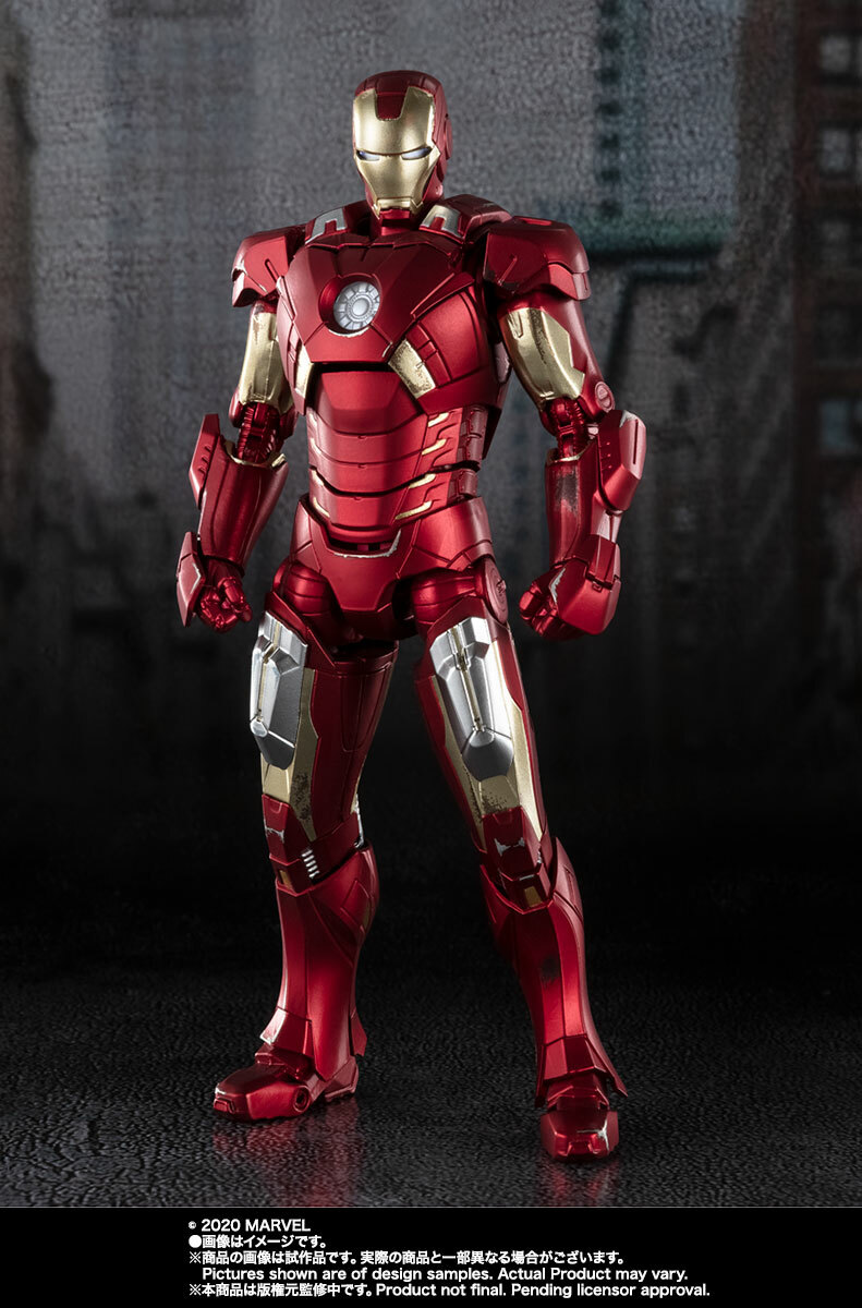 BANDAI S.H.Figuarts Iron Man Mark 7 AVENGERS ASSEMBLE EDITION NEW