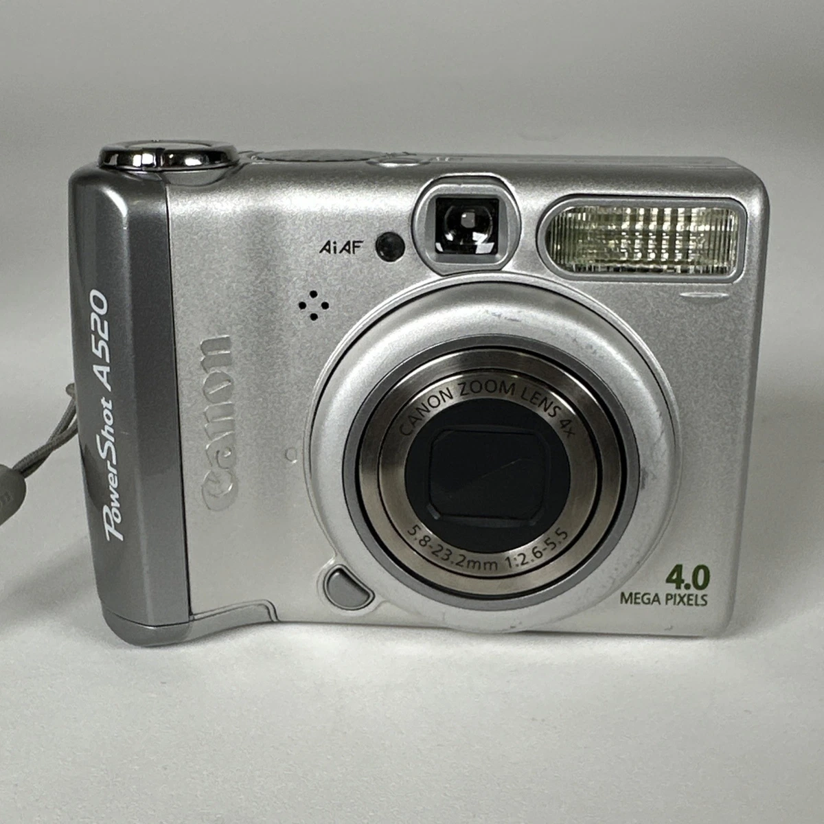 Preços baixos em Câmeras digitais Canon Powershot A520 com