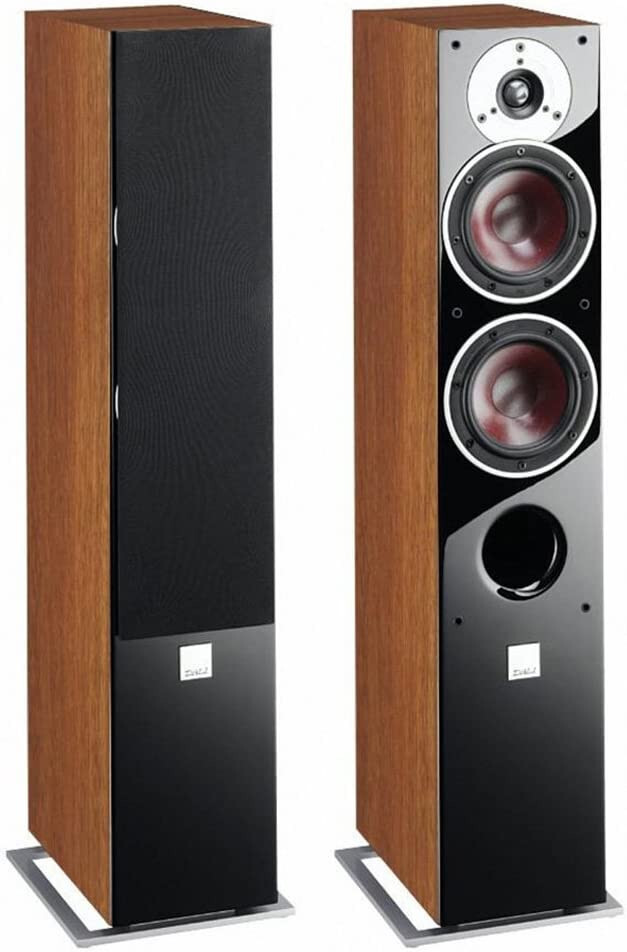 DALI Zensor 5 Floor Standing Loudspeakers Light Walnut PAIR | eBay