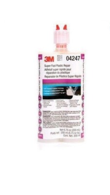3M 04247 Super Fast Plastic Repair Automotive Bonding (200 mL) | eBay