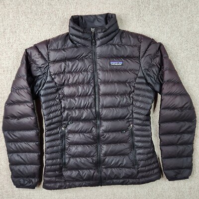 Patagonia Women's XS Black Goose Down/Feather Puffer Jacket 84683