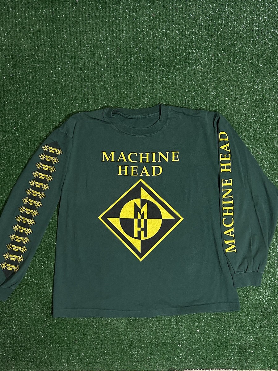 Vintage 90's Machine Head Crush Your World Longsleeve Band Shirt