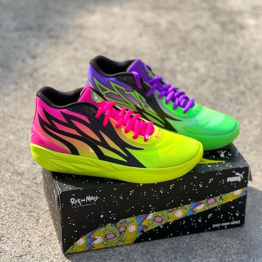 PUMA x LaMelo Ball RICK AND MORTY MB.02 Basketball Shoes BRAND NEW