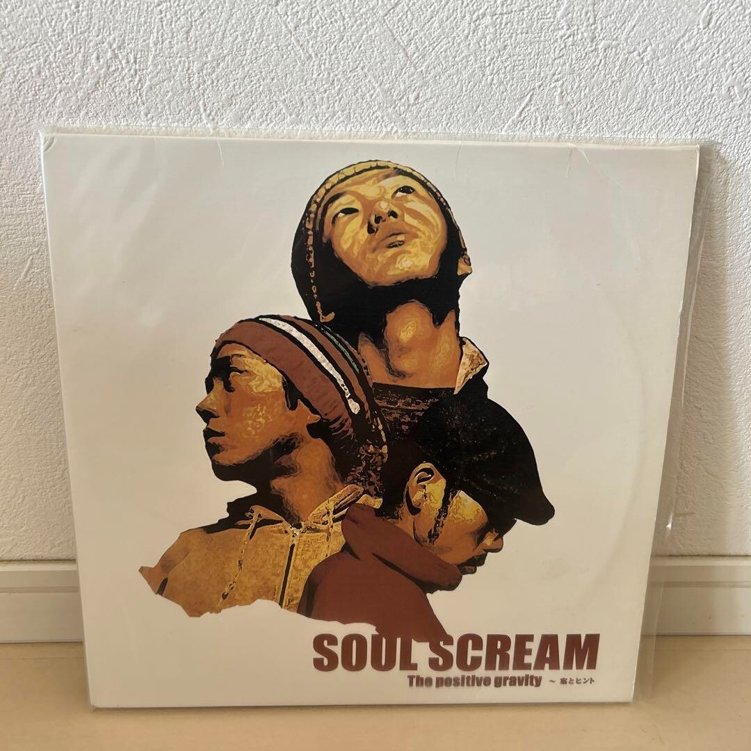 SOUL SCREAM The positive gravity vinyl LP Record Japanese Rap Hip