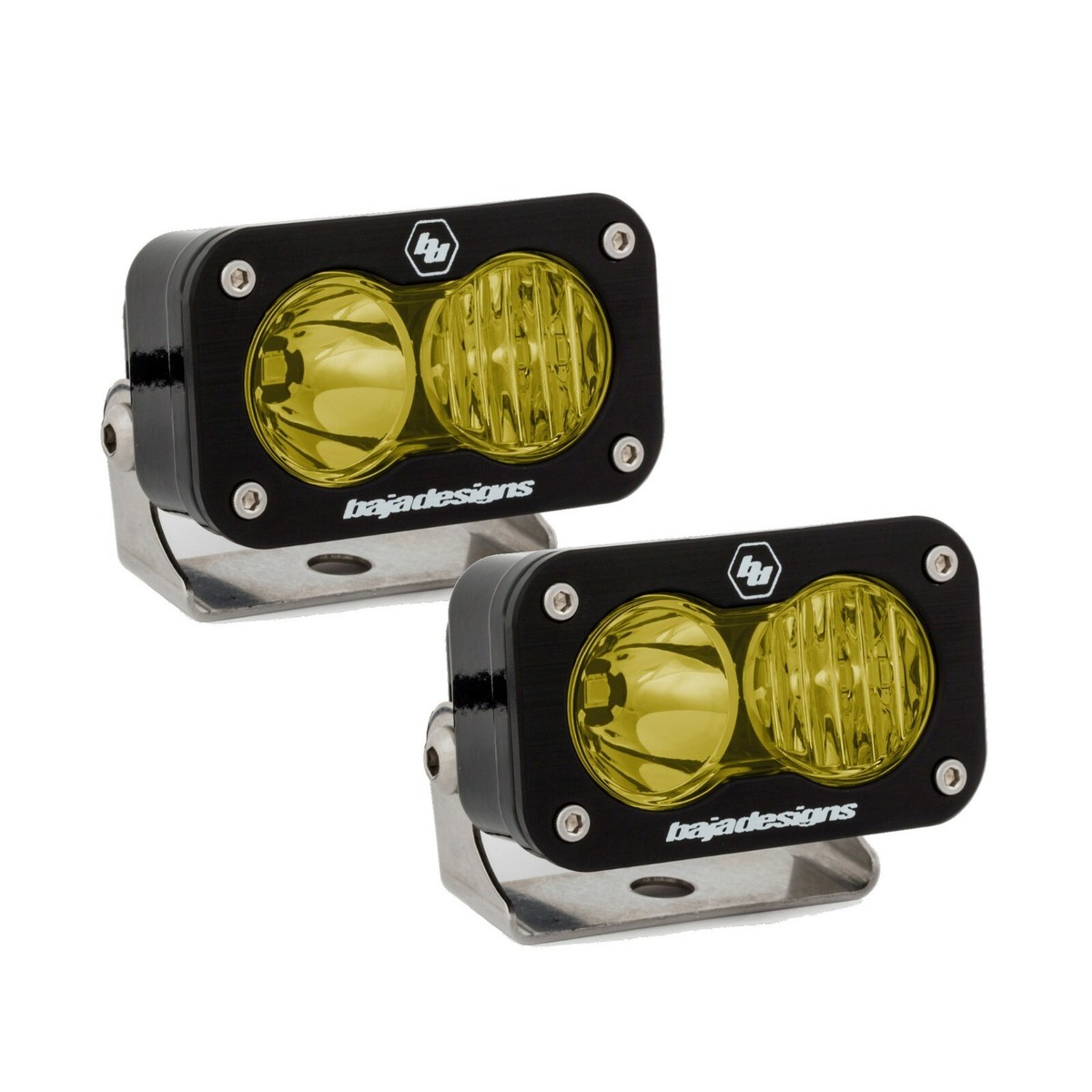 Baja Designs S2 Pro 5000K Amber Driving/Combo LED Light Pods With
