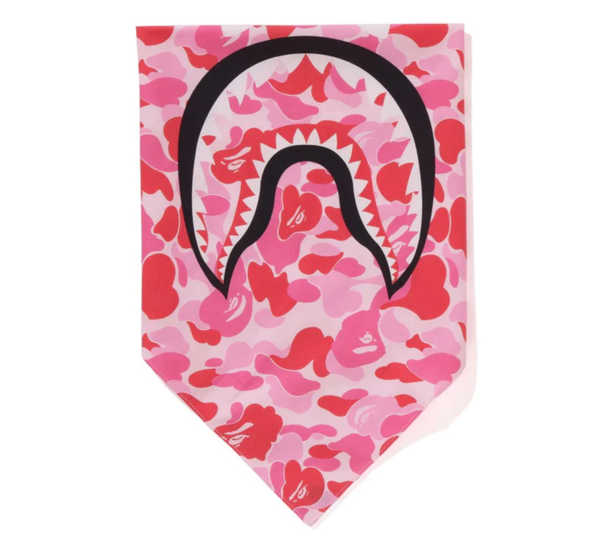 New A BATHING APE BAPE ABC CAMO SHARK BANDANA - Pink | eBay