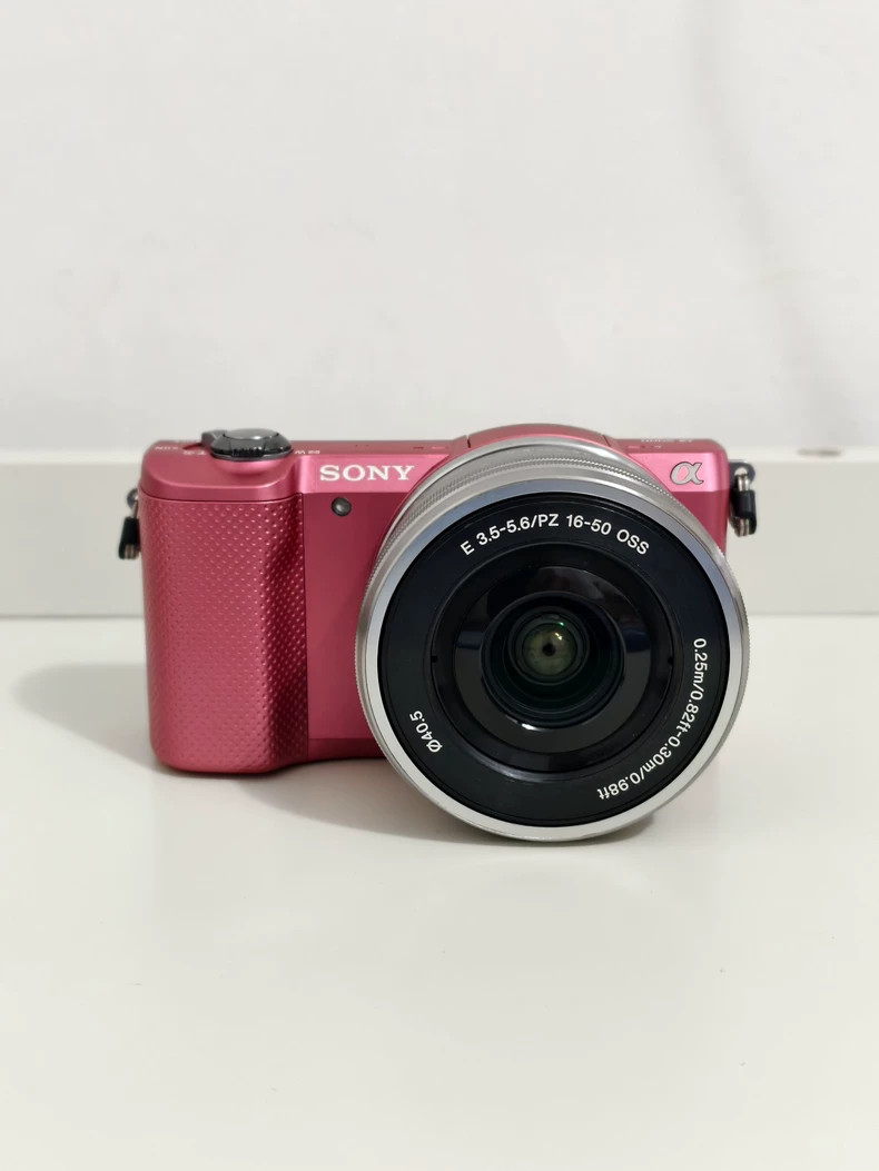 Sony Alpha a5000 PINK 20.1 MP pink Digital Camera w/Sony OSS 16
