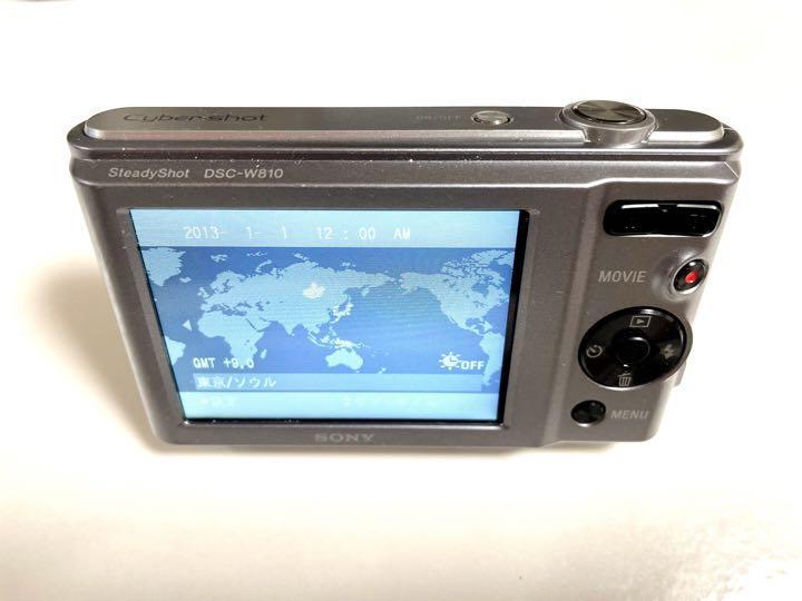Sony Cyber Shot DSC W810 Silver Compact Digital Camera 20MP Japan
