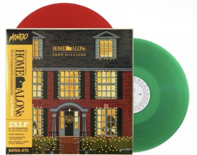 HOME ALONE Original Motion Picture Soundtrack 2xLP Red & Green