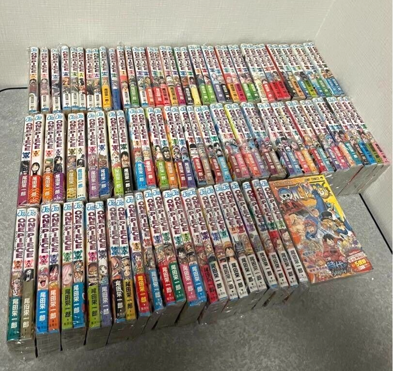 ONE PIECE Vol 1-107 set Eiichiro Oda Manga Comics Weekly Shonen