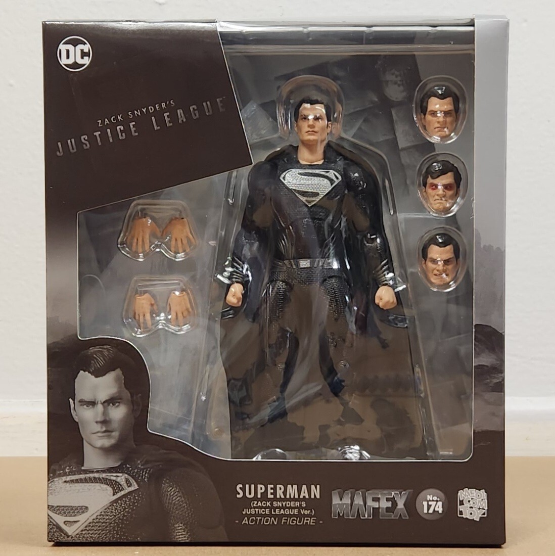 MAFEX No.174 SUPERMAN ZACK SNYDER'S JUSTICE LEAGUE Ver. U.S.