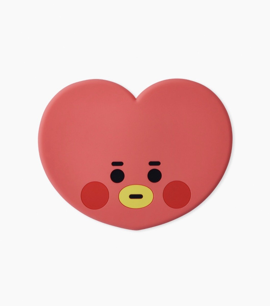 BT21 TATA BABY Silicone Coaster Line Friends BTS Official V