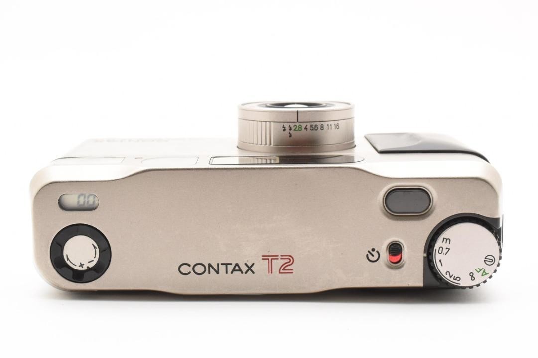 Contax T2 Carl Zeiss Silver Point & Shoot 35mm Film Camera From