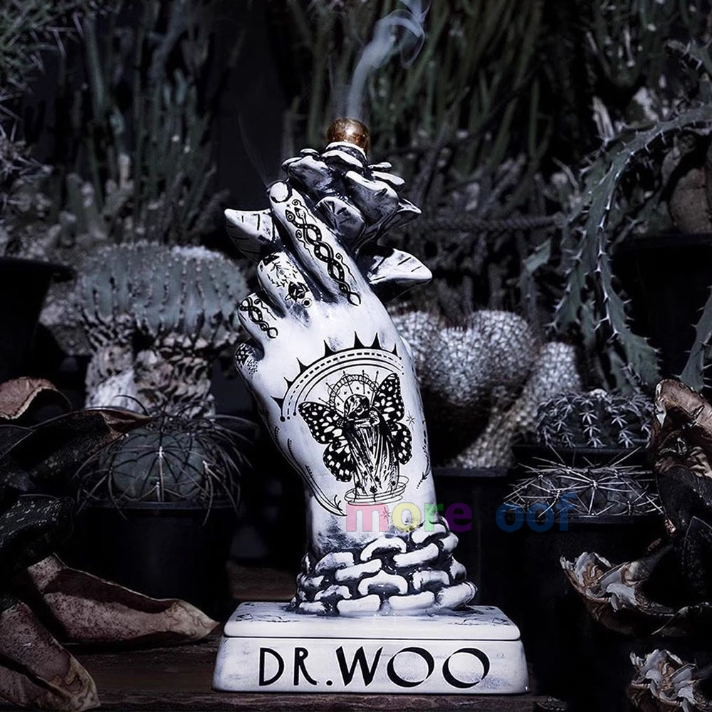 NEIGHBORHOOD BOOZE Dr.Woo Rose Skull Ceramics CHAMBER Incense