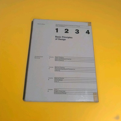 Basic Principles of Design by Manfred Maier 4 Volume Set 1977 1st
