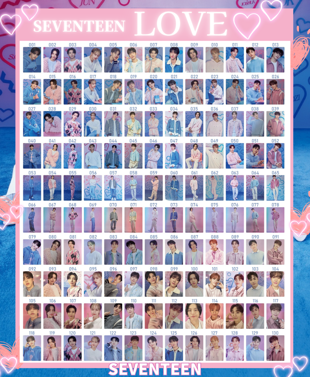 SEVENTEEN LOVE 2023 JAPAN FAN MEETING Photo card Official