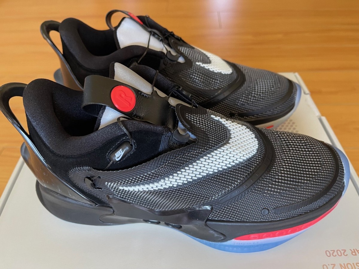 W Size 9 - Nike Adapt BB 2.0 Black (US Charger) BQ5397-001 BRAND