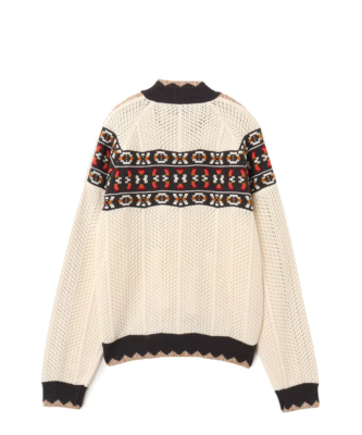 CLOT x Adidas Originals Crochet SST Knit Zipper Track Top IM7909