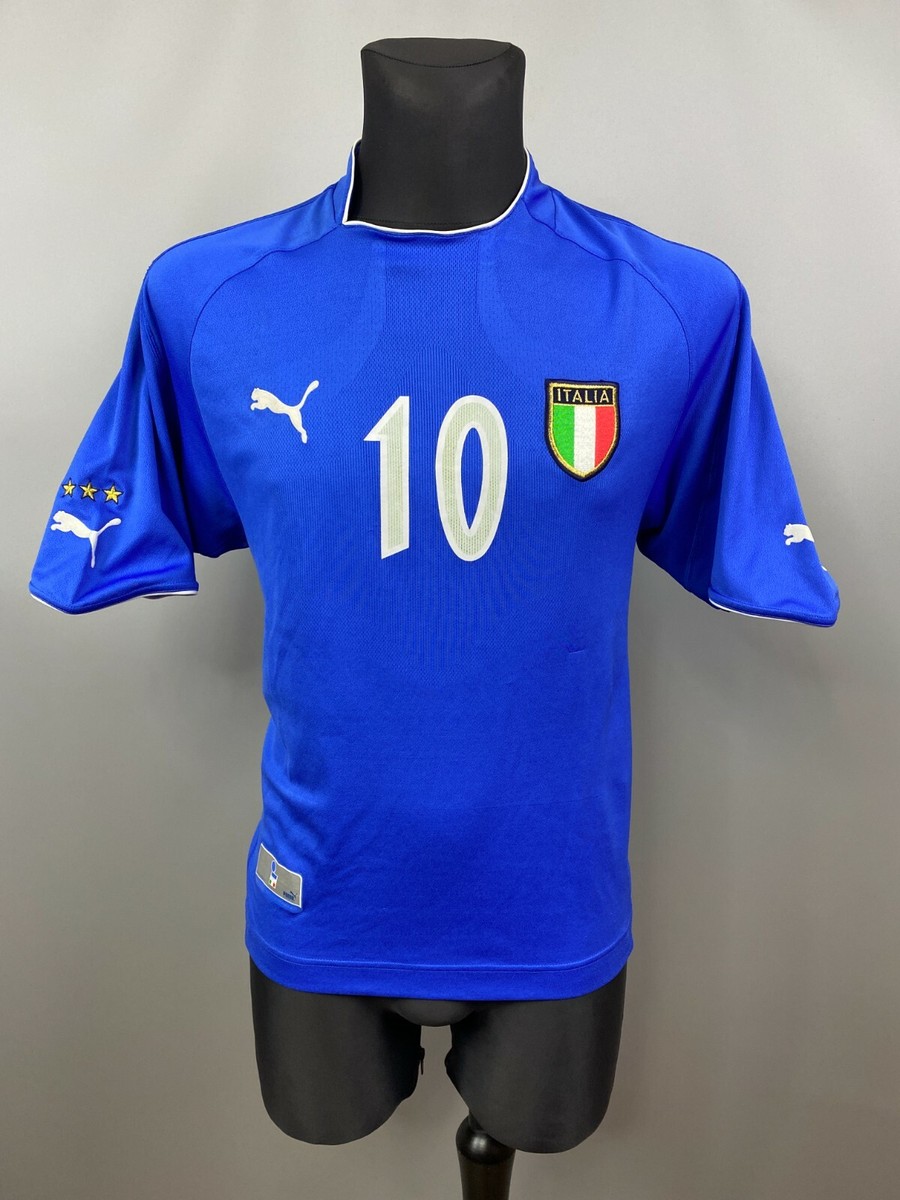 ITALY 2003 2004 TOTTI HOME SHIRT FOOTBALL SOCCER PUMA MENS SIZE L