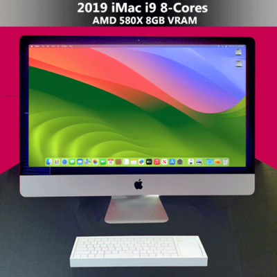 2019 5K iMac 27 | 3.6GHz 8-Core i9 | 64GB RAM | 2TB PCIe + 2TB SSD