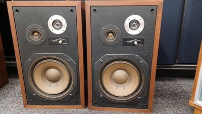 DIATONE DS-251 MKII Stereo Speakers Pair Vintage 3-Way Audio Japan