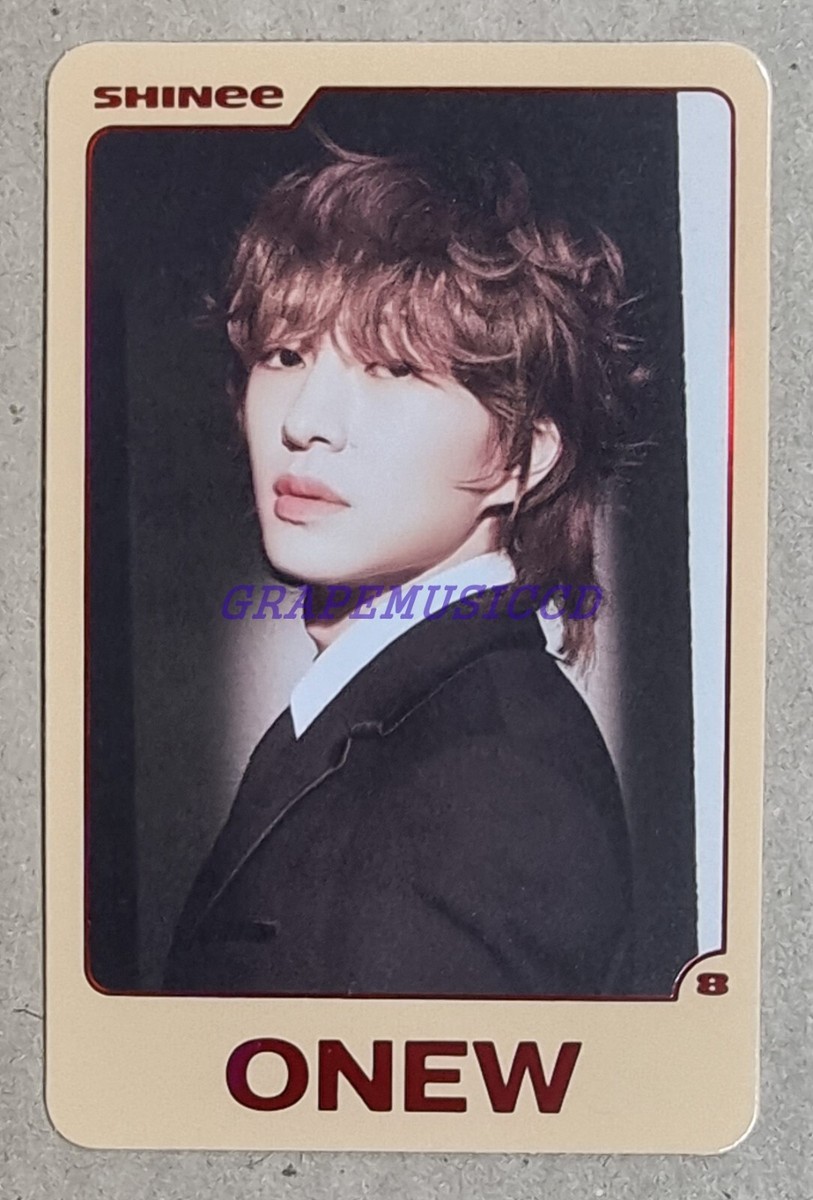 SHINee HARD SMTOWN OFFICIAL MD GOODS PHOTOCARD TRADING CARD NEW | eBay