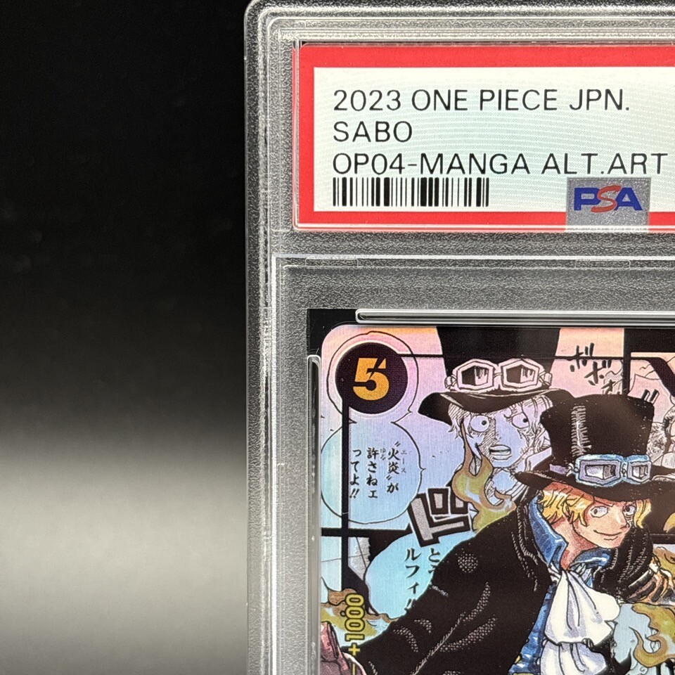 PSA 10 Sabo OP04-083 SR Manga Alt Art Kingdoms of Intrigue One