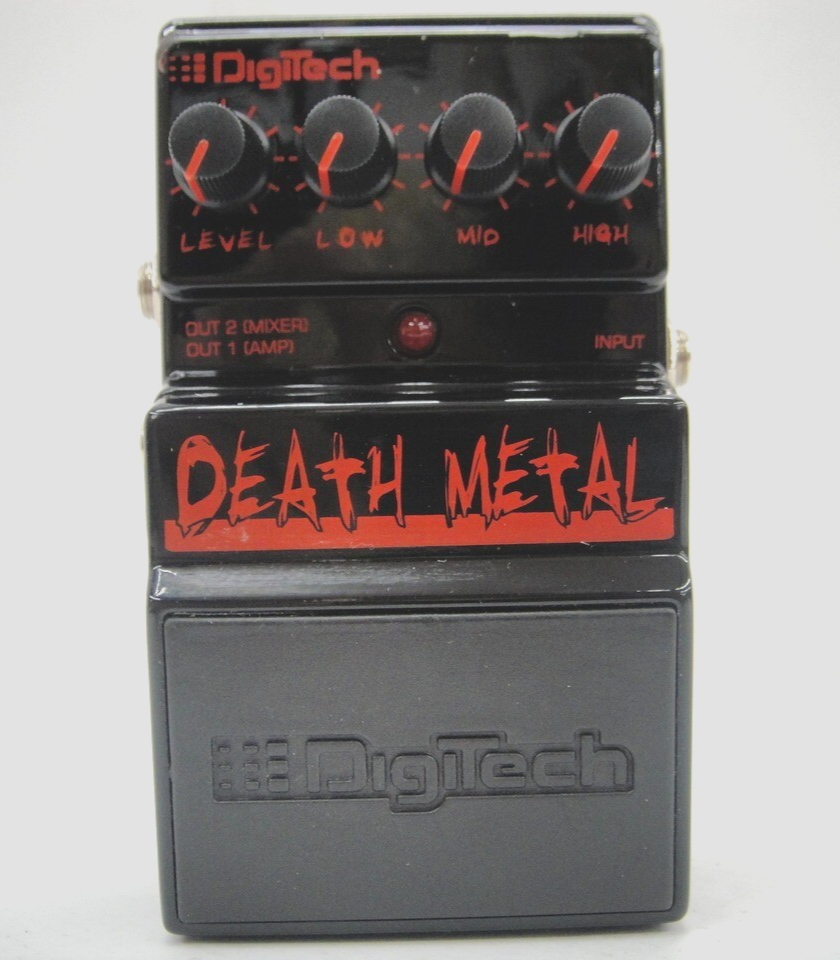 Digitech Death Metal Distortion Pedal Used Tested | eBay