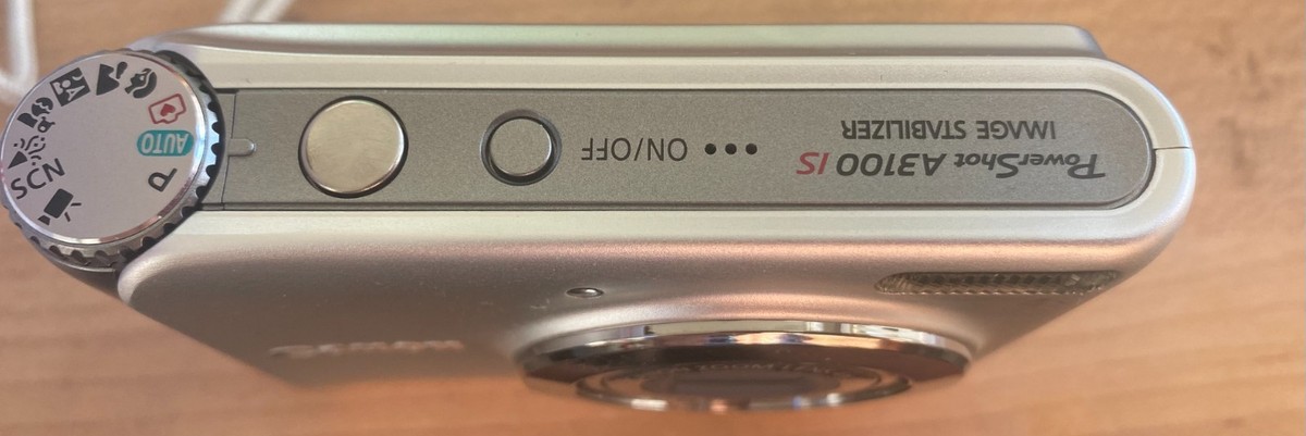 Canon PowerShot A3100 IS 12.1MP Digital Camera - Silver for sale