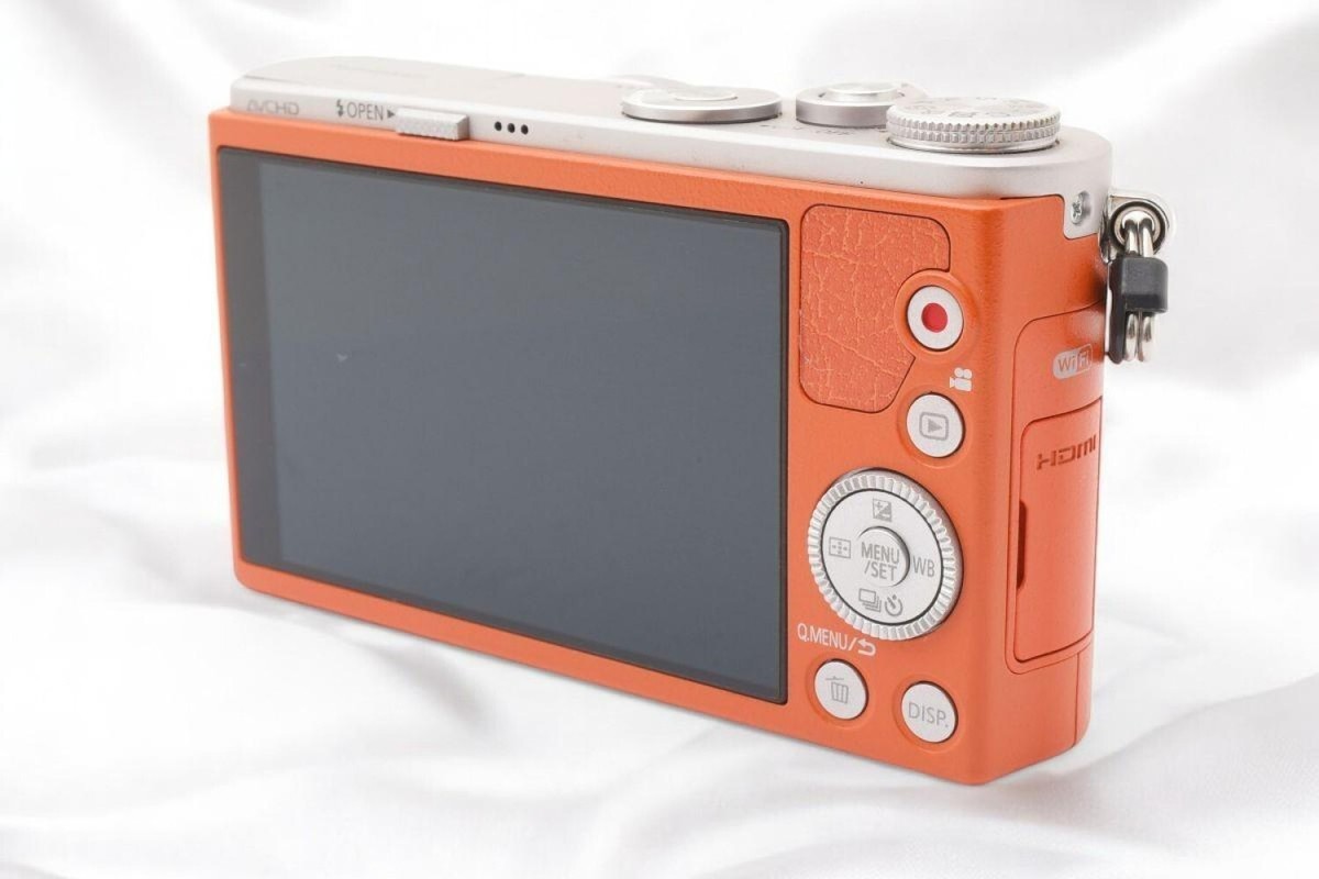 Panasonic LUMIX DMC-GM1 Mirrorless Digital Camera Orange body w