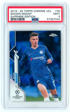 2019 Topps Chrome UEFA Champions League Sapphire Card Prices