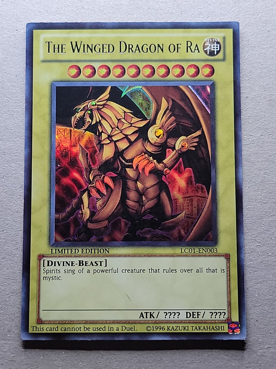The Winged Dragon of Ra - LC01-EN003 - Limited Edition - Ultra